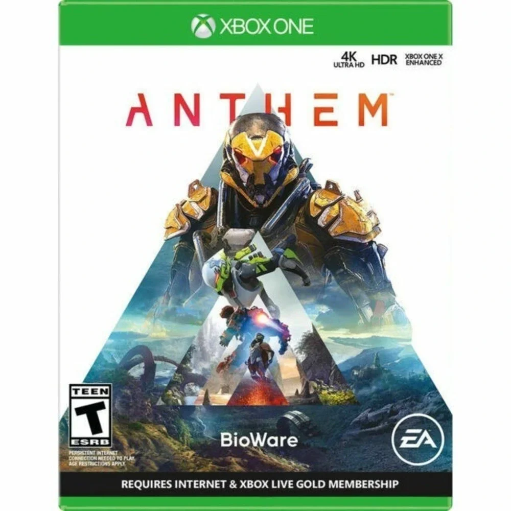New Anthem Xbox One EA BioWare Action RPG Game New Sealed‎ 4K HDR 7352501601